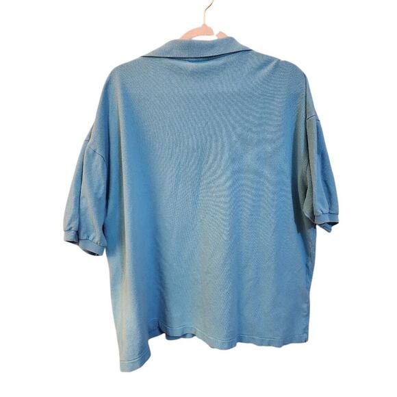 Men's Lacoste Blue Size 10 (XL) Classic Fit Original Pique Polo - Picture 4 of 4